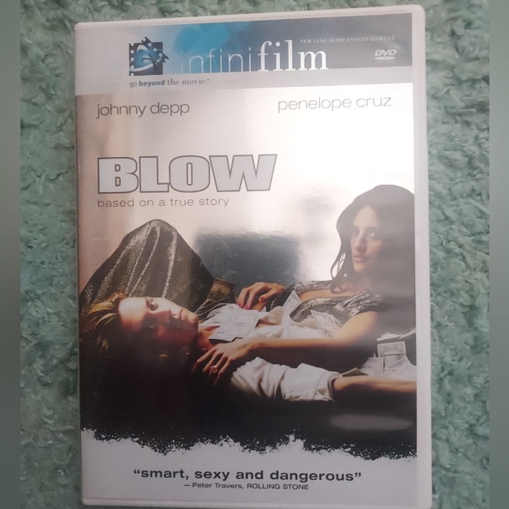 Blow (DVD, 2001) Pre-Owned Tested Working Great Condition Excellent Movie